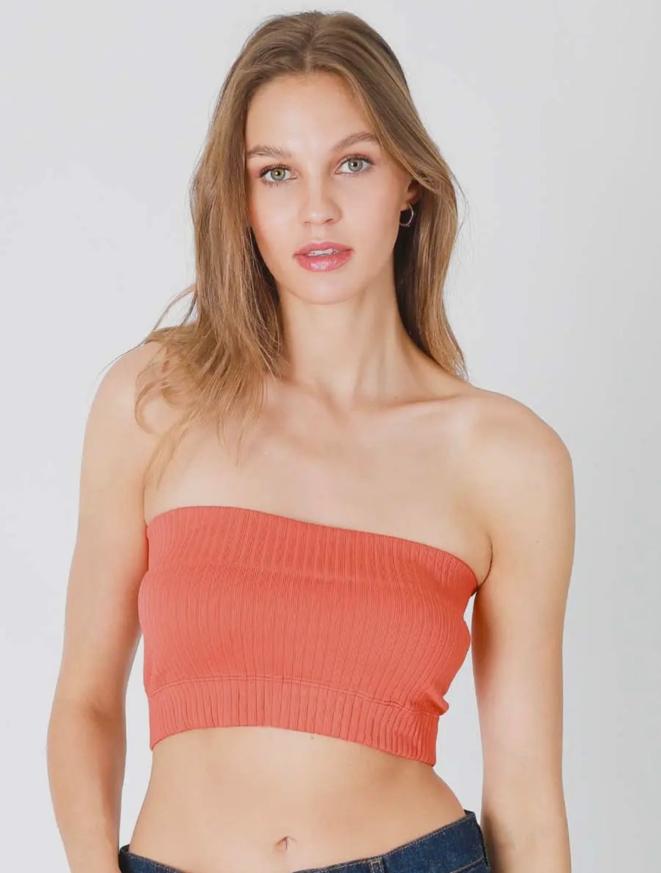 Wide Ribbed Tube Top