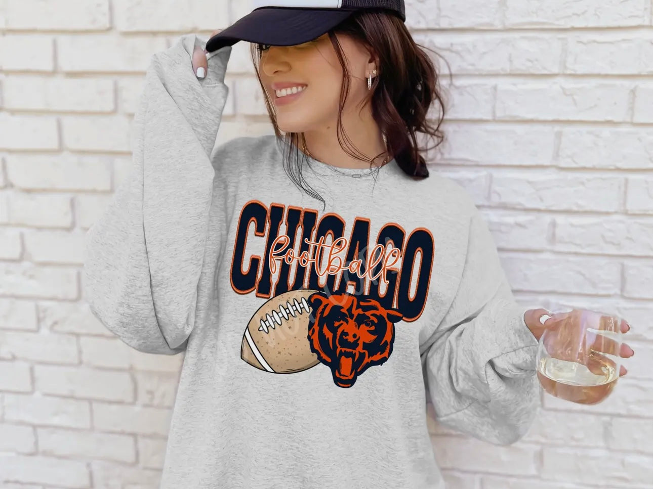 Chicago Football Crewneck