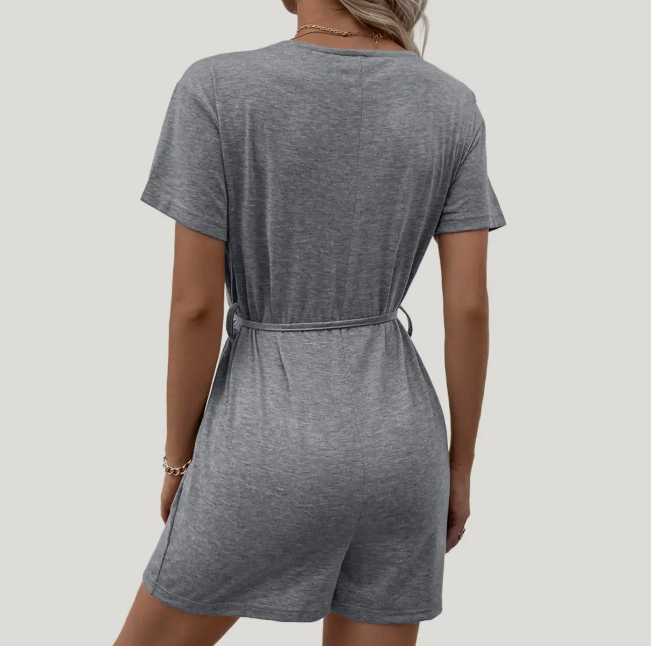 Grey Romper