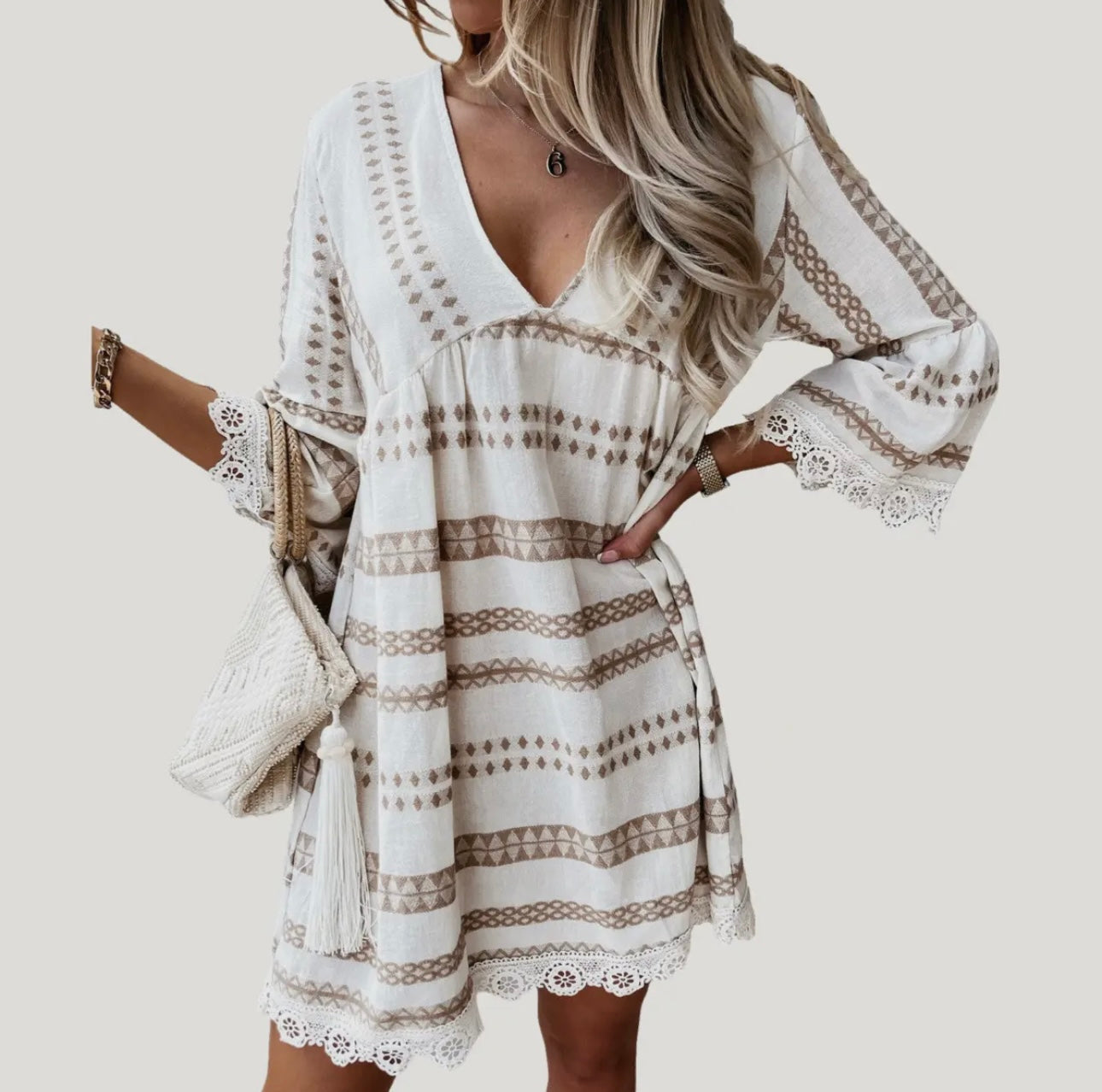 Boho Mini Dress