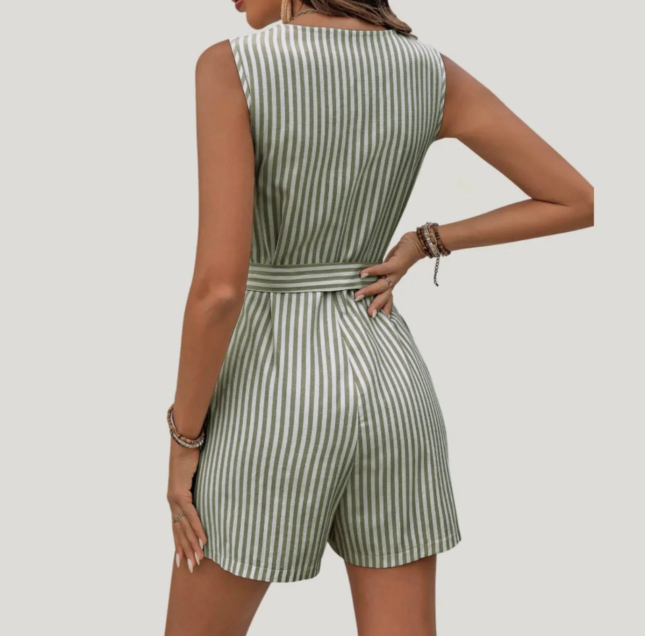 Striped Romper
