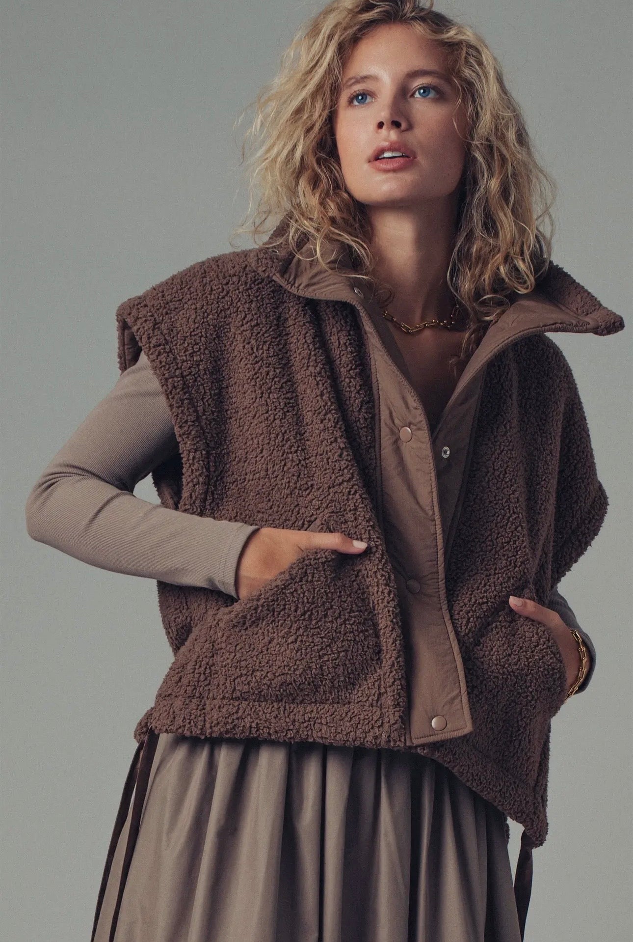 Cozy Sherpa Vest