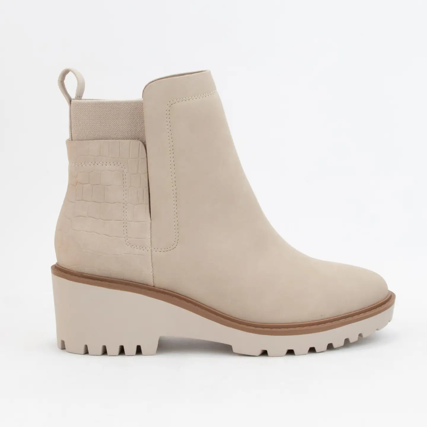 Wedge-Heeled Chelsea Boots