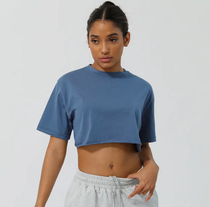 Loose Sport Crop Top
