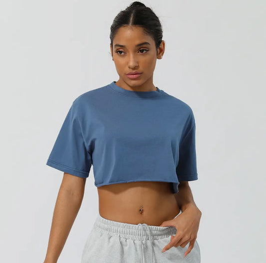 Loose Sport Crop Top