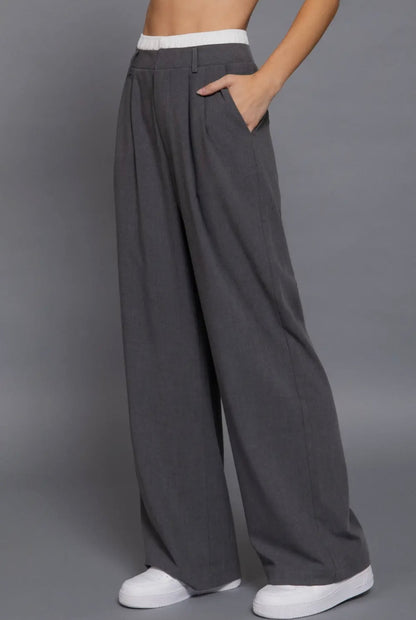 Waistband Pants