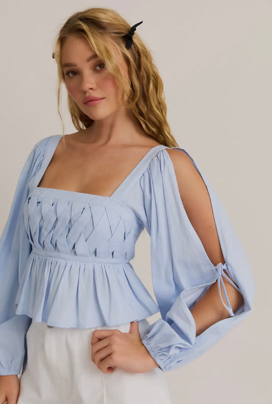 Cold Shoulder Long Sleeve