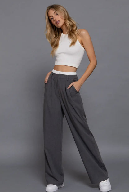 Waistband Pants