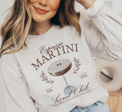 Espresso Martini Social Club Sweatshirt
