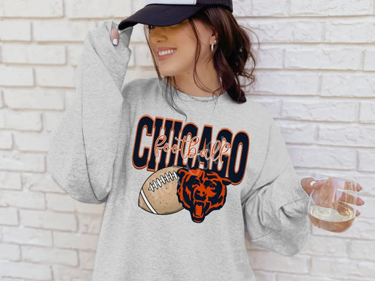Chicago Football Crewneck