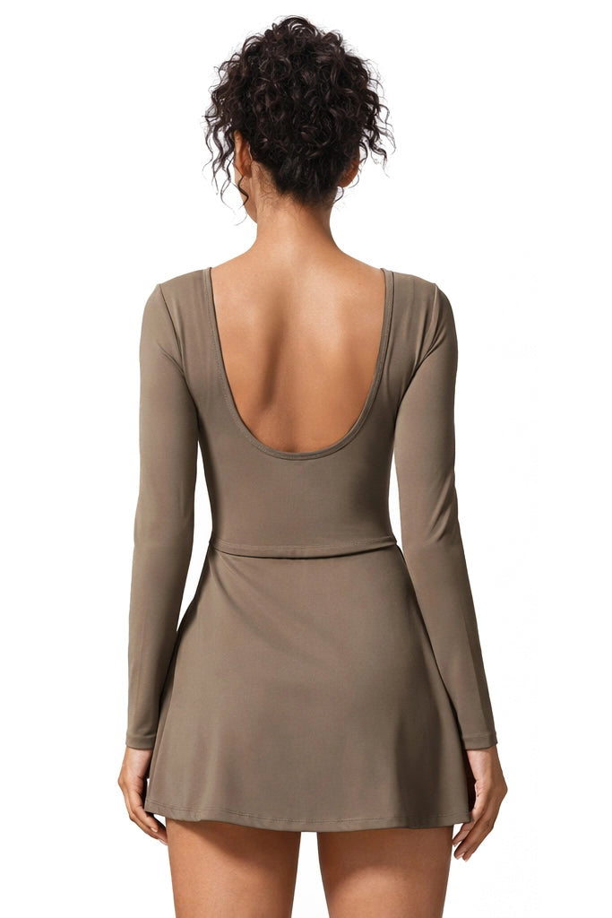 Long sleeve skort