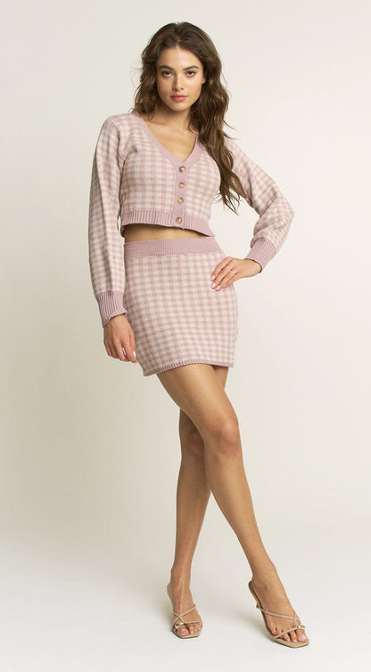 Lavender Skirt Set