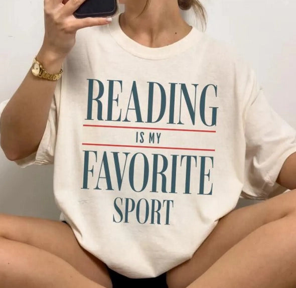 Reading Is My Favorite Sport T-Shirt