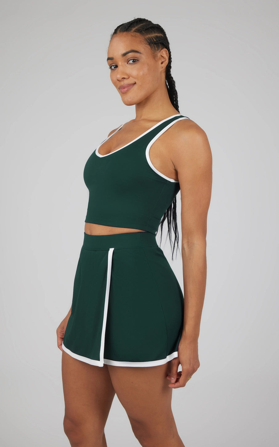 Hunter green golf set