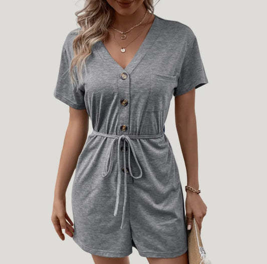 Grey Romper