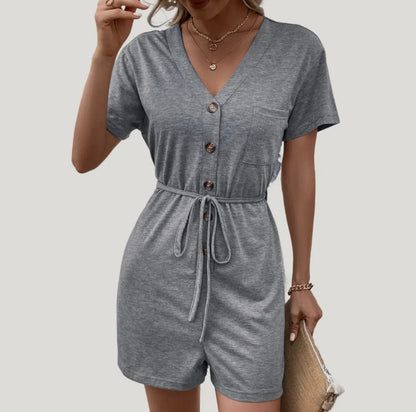 Grey Romper