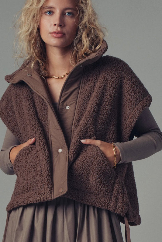 Cozy Sherpa Vest