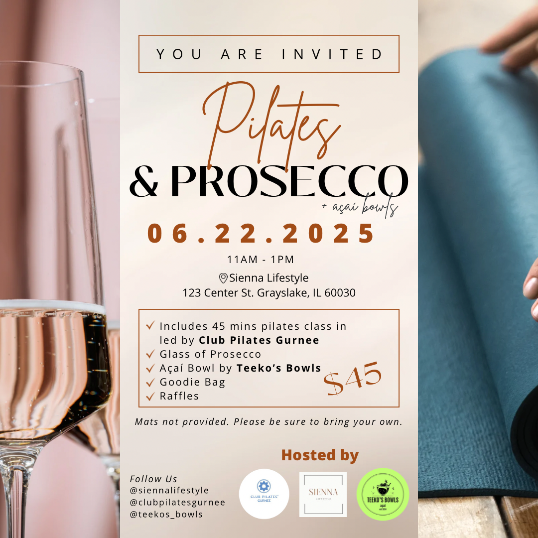 Pilates & Prosecco + Açaí Bowls