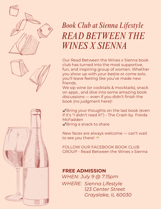 Read Between the Wines x Sienna
