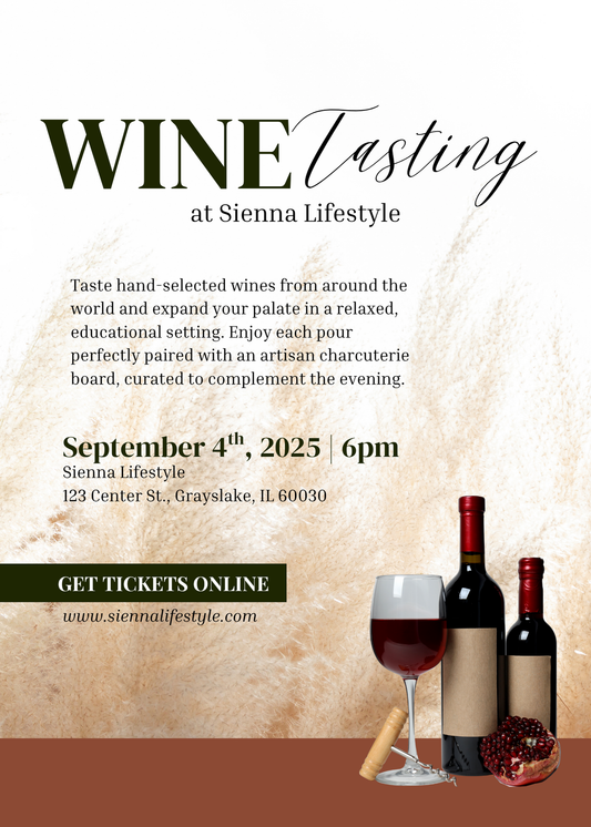 Wine Tasting at Sienna Lifestyle